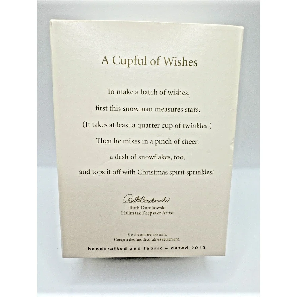 Hallmark Ornament 2010 -‎ A Cupful of Wishes